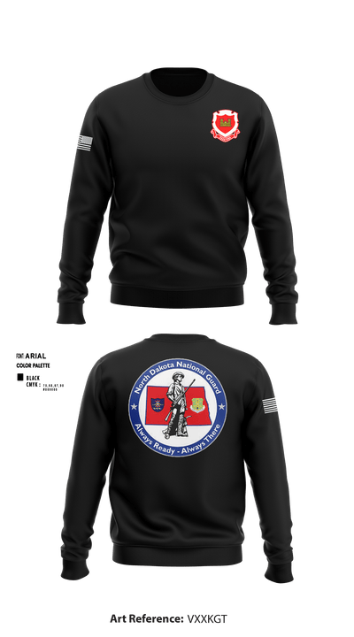 164th EN BN 3856732 Crew Neck Sweatshirt - 1