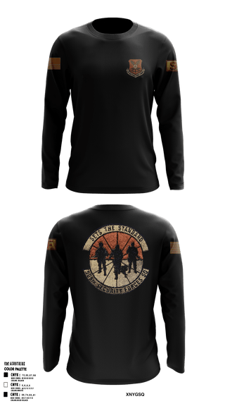 Long Sleeve Performance Shirt, 509 SFS, Air Force, Teamtime, Team time, sublimation, custom sports apparel, team uniforms, spirit wear, spiritwear, sports uniforms, custom shirts, team store, custom team store, fundraiser sports, apparel fundraiser