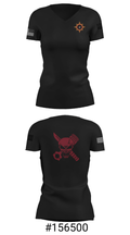 CLB-6 8386951 Women's Short Sleeve V-neck Shirt - 19