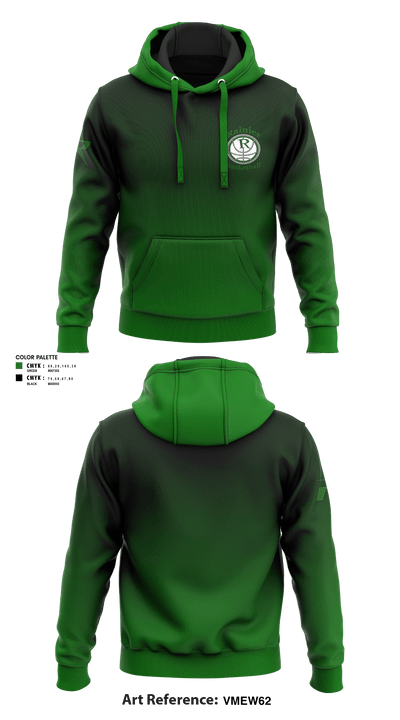 Rainier High School Basketball 76446518 Hoodie - 1