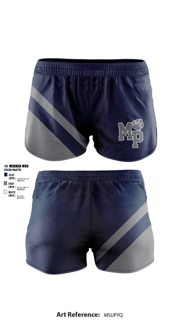 Women's Shorts, Moss Point Athletics, Spirit Store, Teamtime, Team time, sublimation, custom sports apparel, team uniforms, spirit wear, spiritwear, sports uniforms, custom shirts, team store, custom team store, fundraiser sports, apparel fundraiser