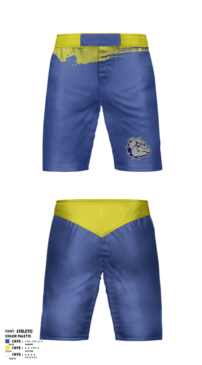 Dove Creek High School Wrestling 23009999 Fight Shorts - 3