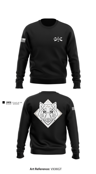 Alpha Company, 5th GSB 40097456 Crew Neck Sweatshirt - 1