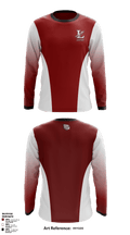 Lebanon High School Bowling 93319904 Long Sleeve Performance Shirt - 1