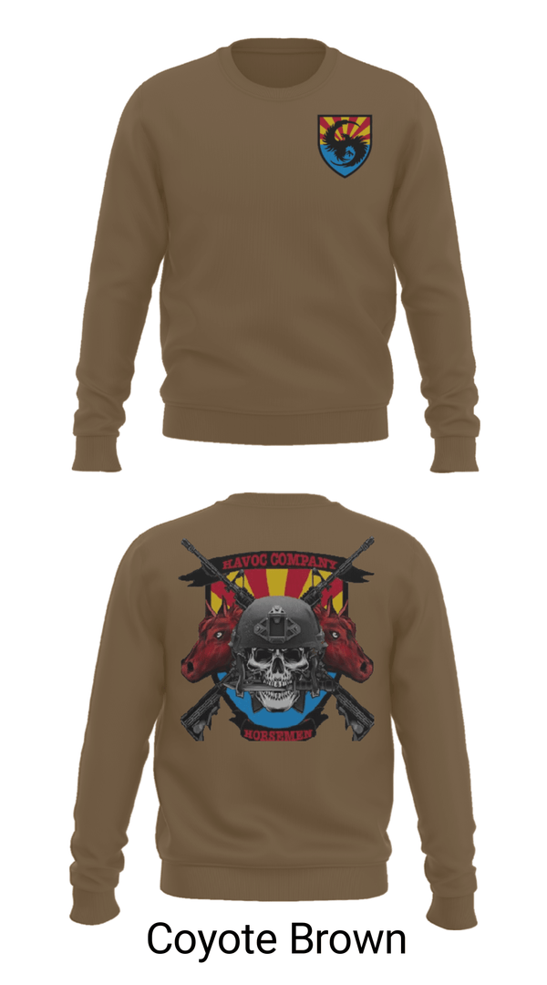 Crew Neck Sweatshirt, , Army, Teamtime, Team time, sublimation, custom sports apparel, team uniforms, spirit wear, spiritwear, sports uniforms, custom shirts, team store, custom team store, fundraiser sports, apparel fundraiser