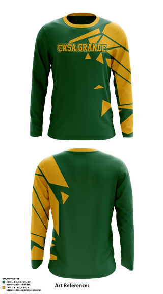 Long Sleeve Performance Shirt, Casa Grande Middle School, Spirit Store, Teamtime, Team time, sublimation, custom sports apparel, team uniforms, spirit wear, spiritwear, sports uniforms, custom shirts, team store, custom team store, fundraiser sports, apparel fundraiser