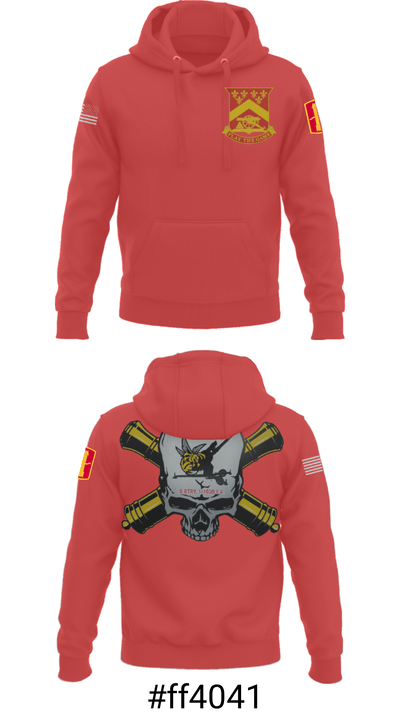 Bravo BTRY 1/103d FAR 8841781 Hoodie - 8