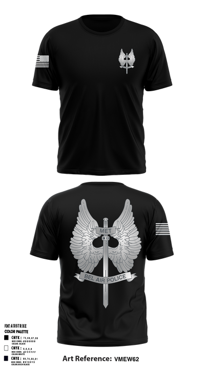 Mobile Enforcement Team 91212317 Short Sleeve Performance Shirt - 1