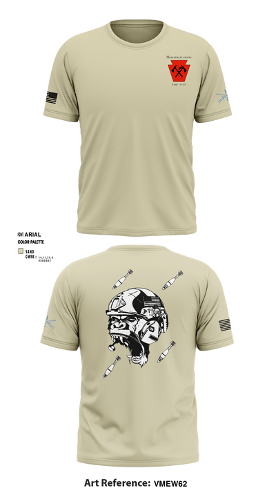 1-111th IN BN 37171288 Short Sleeve Performance Shirt - 5