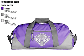 Duffle Bag, Thrall High School Cheer, Cheer, Teamtime, Team time, sublimation, custom sports apparel, team uniforms, spirit wear, spiritwear, sports uniforms, custom shirts, team store, custom team store, fundraiser sports, apparel fundraiser