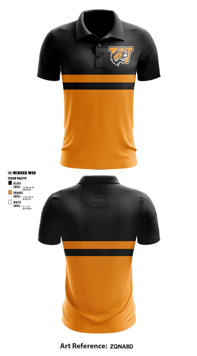 Wanette High School 3197215 Short Sleeve Performance Polo - 1