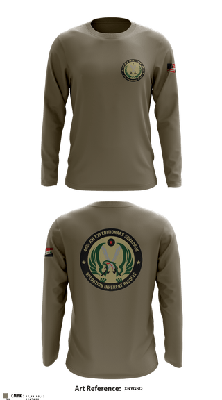 Long Sleeve Performance Shirt, 443 AES, Air Force, Teamtime, Team time, sublimation, custom sports apparel, team uniforms, spirit wear, spiritwear, sports uniforms, custom shirts, team store, custom team store, fundraiser sports, apparel fundraiser