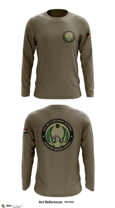 443 AES 97210845 Long Sleeve Performance Shirt - 4