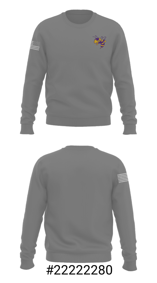Crew Neck Sweatshirt, Greenville High School Golf, Golf, Teamtime, Team time, sublimation, custom sports apparel, team uniforms, spirit wear, spiritwear, sports uniforms, custom shirts, team store, custom team store, fundraiser sports, apparel fundraiser