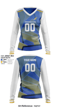 Caroline Middle School Volleyball 58375852 Long Sleeve Performance Shirt - 2