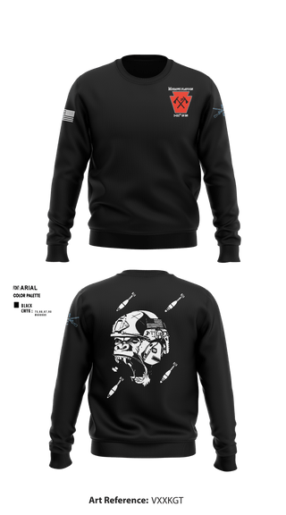 Crew Neck Sweatshirt, , National Guard, Teamtime, Team time, sublimation, custom sports apparel, team uniforms, spirit wear, spiritwear, sports uniforms, custom shirts, team store, custom team store, fundraiser sports, apparel fundraiser