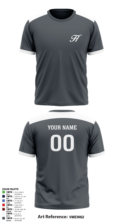 Cleveland Heights Parks & Recreation Baseball & Softball 97809327 Short Sleeve Performance Shirt - 12