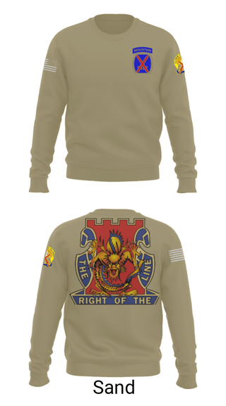 Crew Neck Sweatshirt, , Army, Teamtime, Team time, sublimation, custom sports apparel, team uniforms, spirit wear, spiritwear, sports uniforms, custom shirts, team store, custom team store, fundraiser sports, apparel fundraiser
