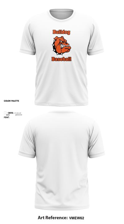 Waldron Baseball 87563974 Short Sleeve Performance Shirt - 1