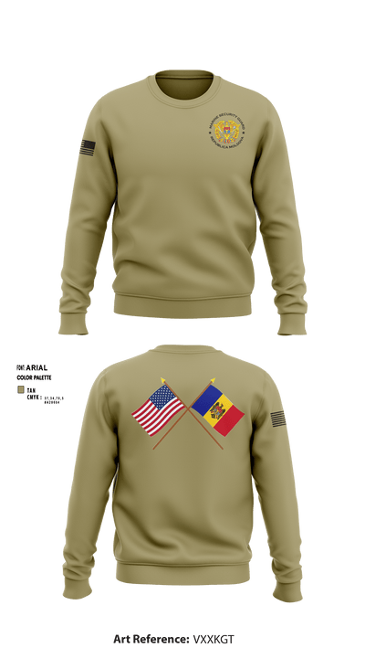 Detachment Republica Moldova 57338540 Crew Neck Sweatshirt - 9