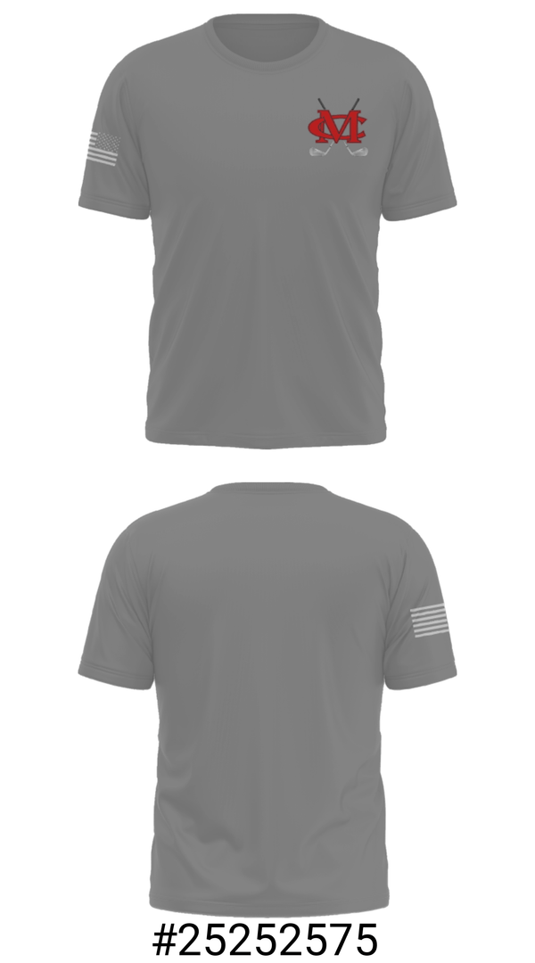 Short Sleeve Performance Shirt, Madison County High School Golf, Golf, Teamtime, Team time, sublimation, custom sports apparel, team uniforms, spirit wear, spiritwear, sports uniforms, custom shirts, team store, custom team store, fundraiser sports, apparel fundraiser
