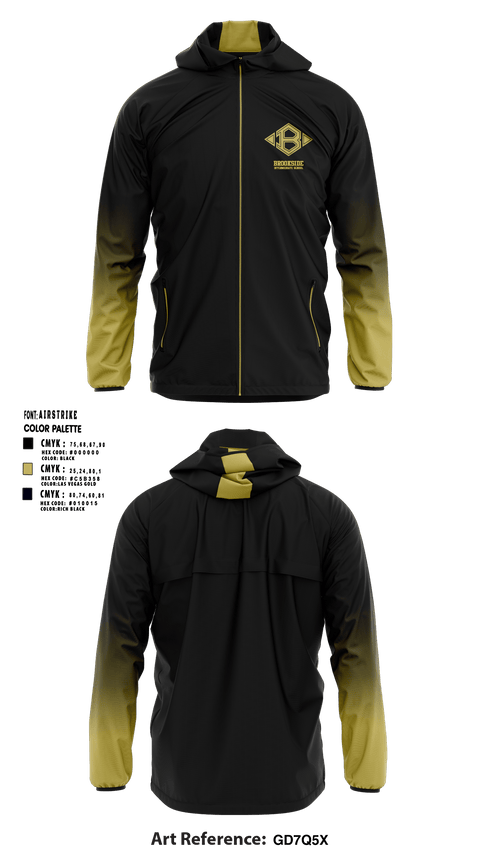 Windbreaker, Brookside Intermediate School Track, Track & Field, Teamtime, Team time, sublimation, custom sports apparel, team uniforms, spirit wear, spiritwear, sports uniforms, custom shirts, team store, custom team store, fundraiser sports, apparel fundraiser
