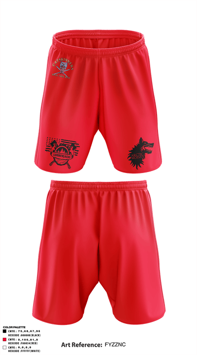 B Co 70th BEB 48404019 Athletic Shorts With Pockets - 2