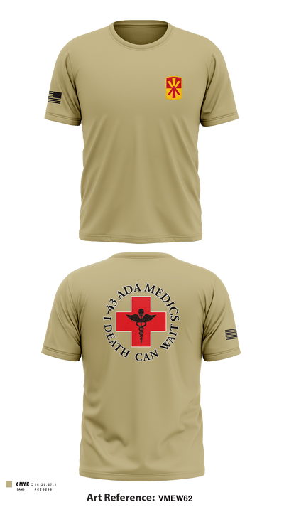 Medics, 1-43 ADA 28999239 Short Sleeve Performance Shirt - 2