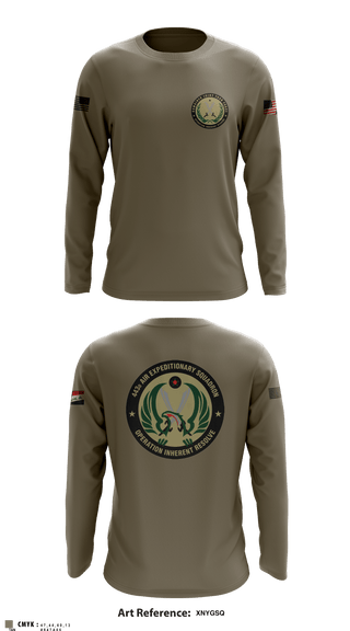 Long Sleeve Performance Shirt, 443 AES, Air Force, Teamtime, Team time, sublimation, custom sports apparel, team uniforms, spirit wear, spiritwear, sports uniforms, custom shirts, team store, custom team store, fundraiser sports, apparel fundraiser