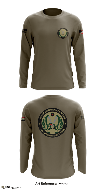 443 AES 97210845 Long Sleeve Performance Shirt - 2