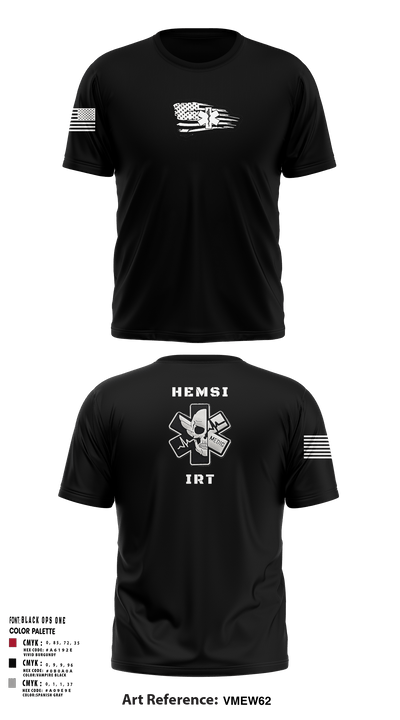 HEMSI IRT 96386467 Short Sleeve Performance Shirt - 1