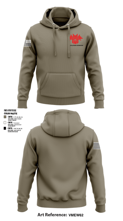 2nd Platoon Cerberus 83127835 Hoodie - 1