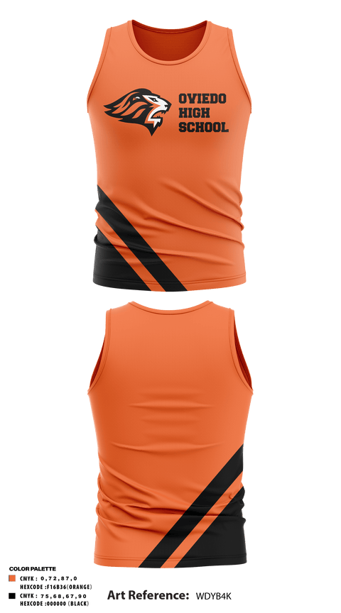 Tank Top, Oviedo High School Track and Field, Track & Field, Teamtime, Team time, sublimation, custom sports apparel, team uniforms, spirit wear, spiritwear, sports uniforms, custom shirts, team store, custom team store, fundraiser sports, apparel fundraiser