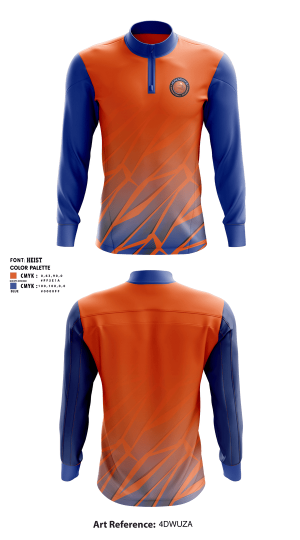 Quarter Zip Jacket, Jeremiah’s Basketball Academy, Men's Basketball, Teamtime, Team time, sublimation, custom sports apparel, team uniforms, spirit wear, spiritwear, sports uniforms, custom shirts, team store, custom team store, fundraiser sports, apparel fundraiser