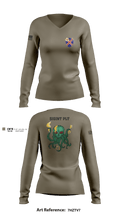 Krakens 72213128 Women's Long Sleeve V-neck Shirt - 2