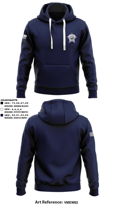 Hendricks County Coroner’s Office 77923948 Hoodie - 3