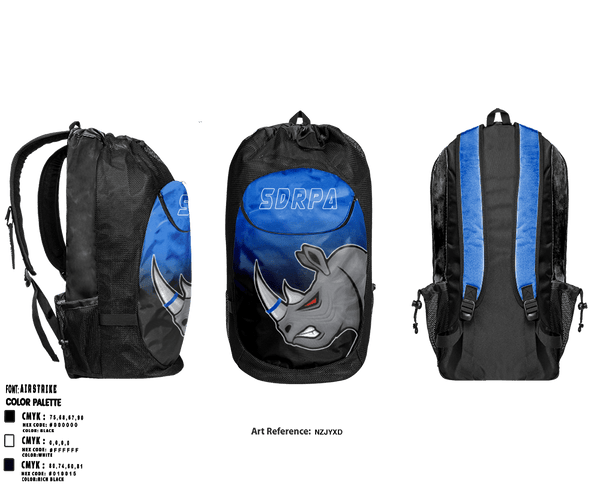 Gear Bag, SDRPA, Police, Teamtime, Team time, sublimation, custom sports apparel, team uniforms, spirit wear, spiritwear, sports uniforms, custom shirts, team store, custom team store, fundraiser sports, apparel fundraiser
