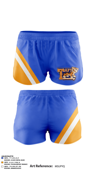 William Howard Taft Elementary School 54878145 Track Shorts - 27