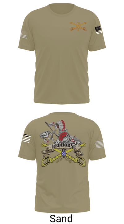 Red Horse 6104707 Short Sleeve Performance Shirt - 36