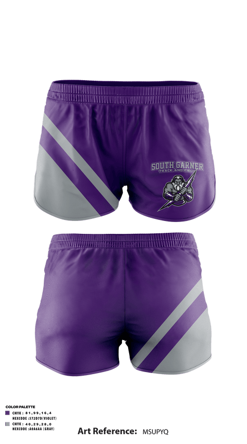 Track Shorts, South Garner High School Track and Field, Track & Field, Teamtime, Team time, sublimation, custom sports apparel, team uniforms, spirit wear, spiritwear, sports uniforms, custom shirts, team store, custom team store, fundraiser sports, apparel fundraiser
