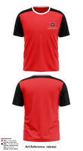 Spencerville Middle School Baseball 93404028 Short Sleeve Performance Shirt - 1