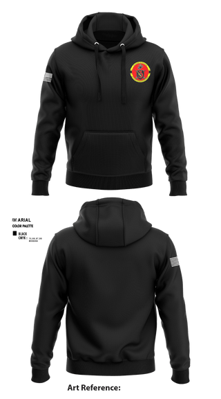 Hoodie, 3rd Radio Battalion, Marines, Teamtime, Team time, sublimation, custom sports apparel, team uniforms, spirit wear, spiritwear, sports uniforms, custom shirts, team store, custom team store, fundraiser sports, apparel fundraiser