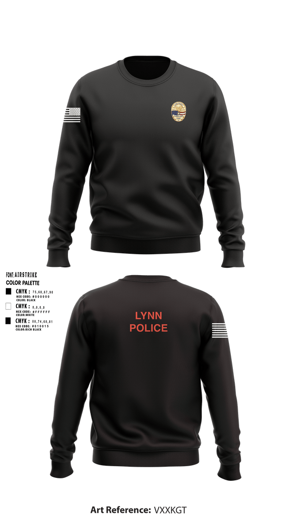 Crew Neck Sweatshirt, , Police, Teamtime, Team time, sublimation, custom sports apparel, team uniforms, spirit wear, spiritwear, sports uniforms, custom shirts, team store, custom team store, fundraiser sports, apparel fundraiser
