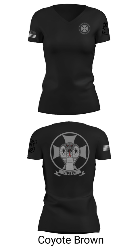 Women's Short Sleeve Vneck Shirt, , Marines, Teamtime, Team time, sublimation, custom sports apparel, team uniforms, spirit wear, spiritwear, sports uniforms, custom shirts, team store, custom team store, fundraiser sports, apparel fundraiser