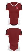 Warrenton R-3 High School Volleyball 68386387 Women's Short Sleeve V-neck Shirt - 7