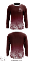 Deshler High School 53458733 Long Sleeve Performance Shirt - 1