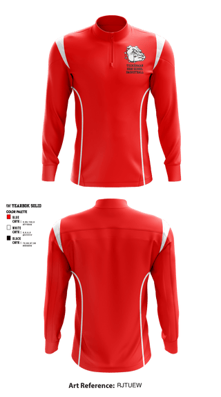 Quarter Zip Jacket, Tuckerman High School Basketball, Women's Basketball, Teamtime, Team time, sublimation, custom sports apparel, team uniforms, spirit wear, spiritwear, sports uniforms, custom shirts, team store, custom team store, fundraiser sports, apparel fundraiser