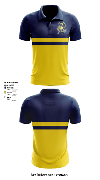 Lisbon Central High School Cheer 39151888 Short Sleeve Performance Polo - 1