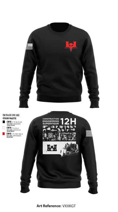 302nd EN CO 64266225 Crew Neck Sweatshirt - 8