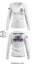 ARMT 4-4 AB 48571947 Women's Long Sleeve V-neck Shirt - 49